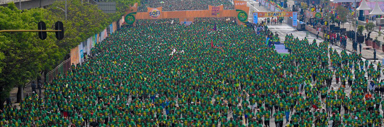 Great Ethiopian Run banner