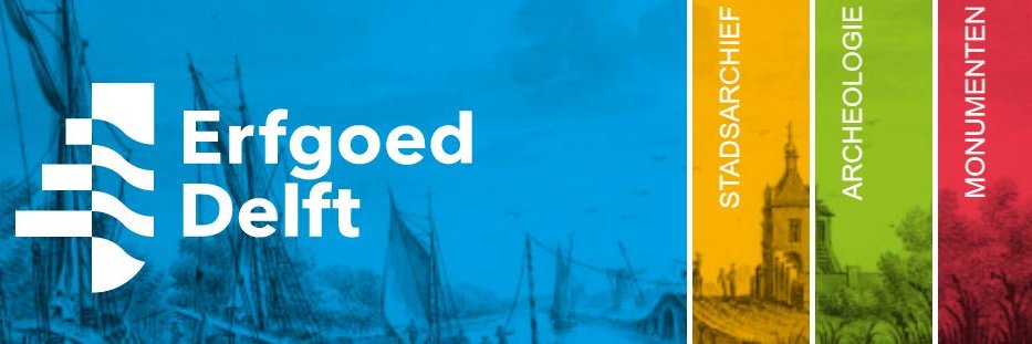 Stadsarchief Delft banner
