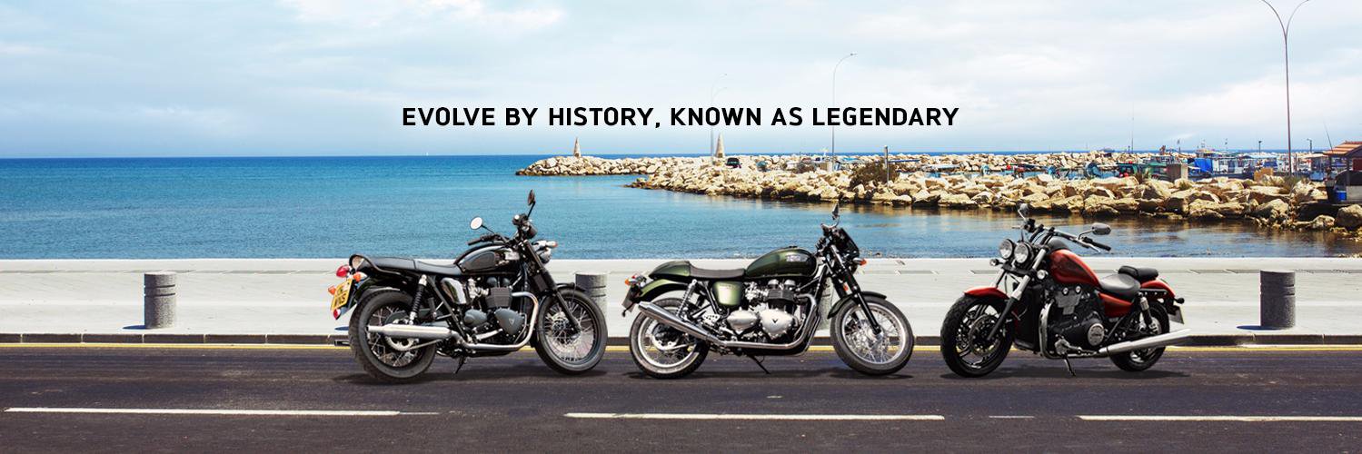 Triumph Bikes INA banner