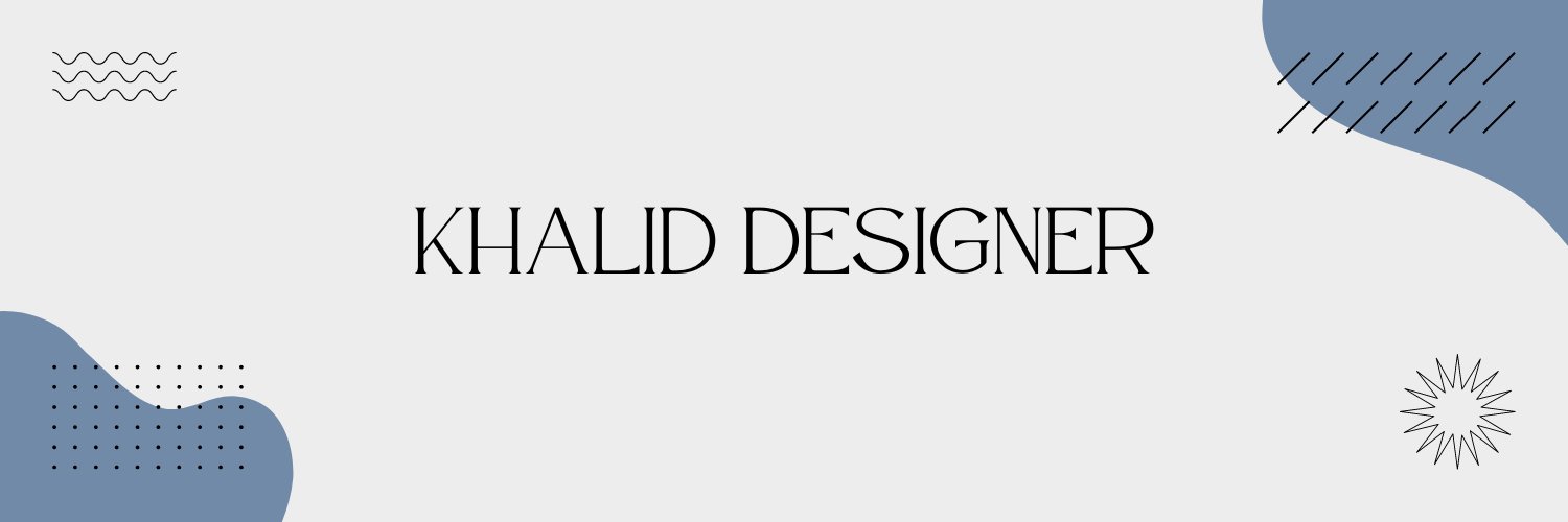 Khalid Designer banner