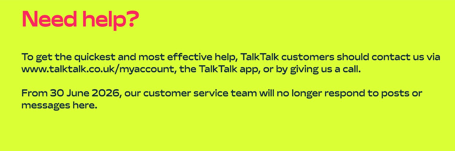 TalkTalk banner
