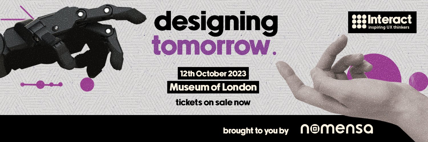 Interact London - tickets for 2023 on sale now! banner