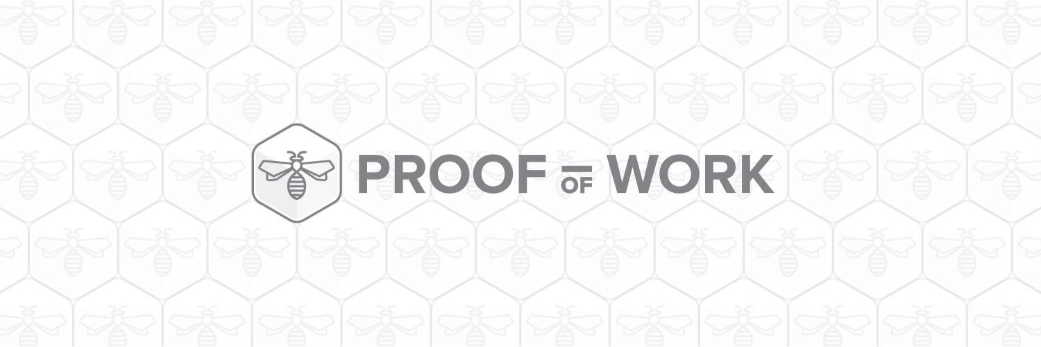 Proof of Work banner