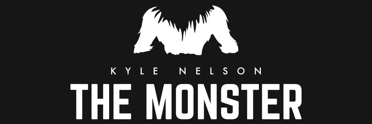 Kyle The Monster Nelson banner