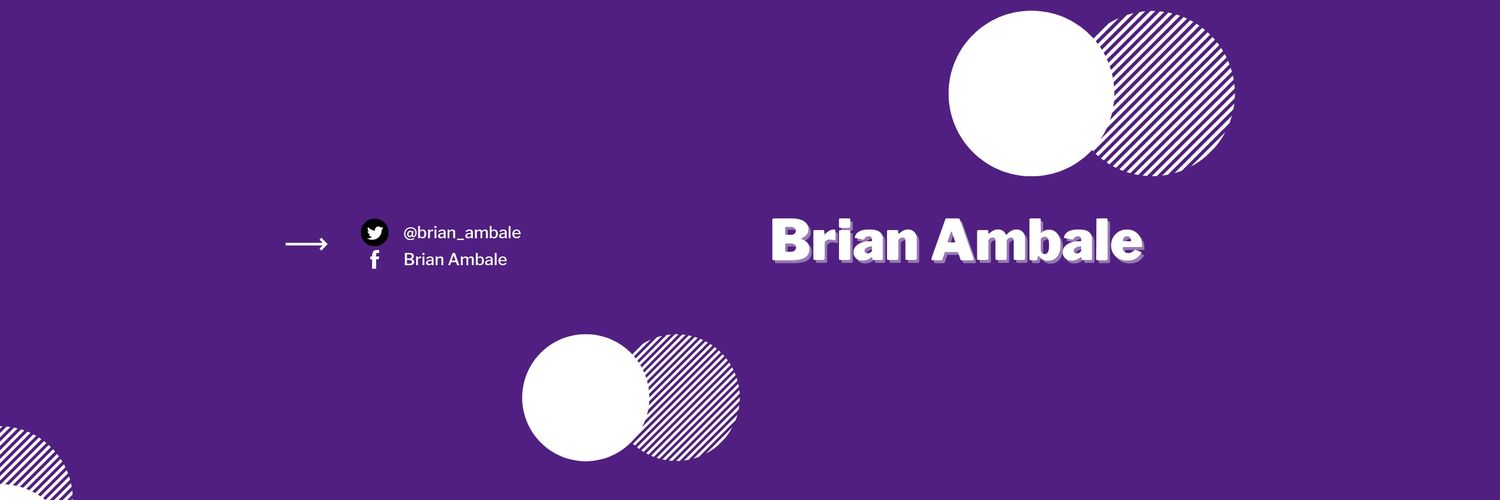 BRIAN AMBALE banner