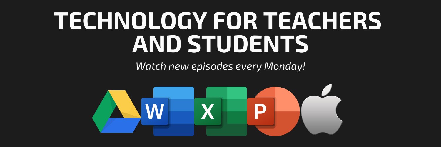 Technology for Teachers and Students banner