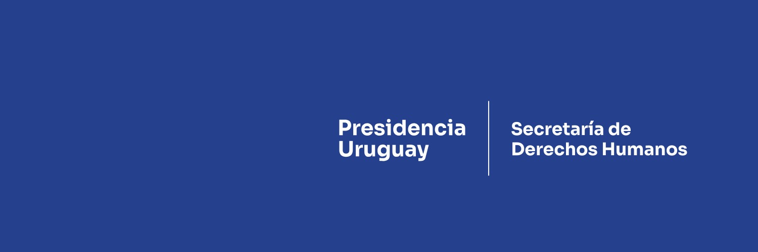 Secretaría de DDHH Uruguay's banner