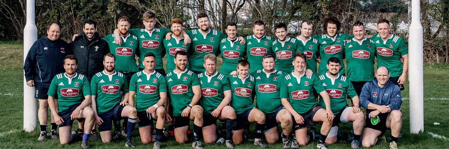 Welshpool Rugby Club banner
