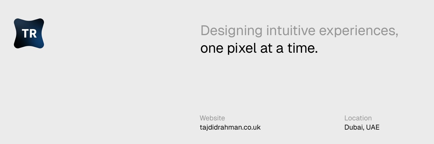 Taj Rahman banner