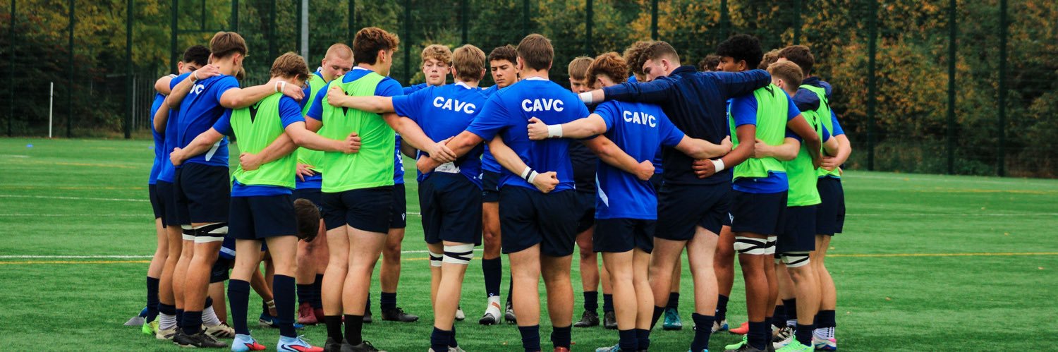 CAVC Rugby Academy | Academi Rygbi CAVC banner