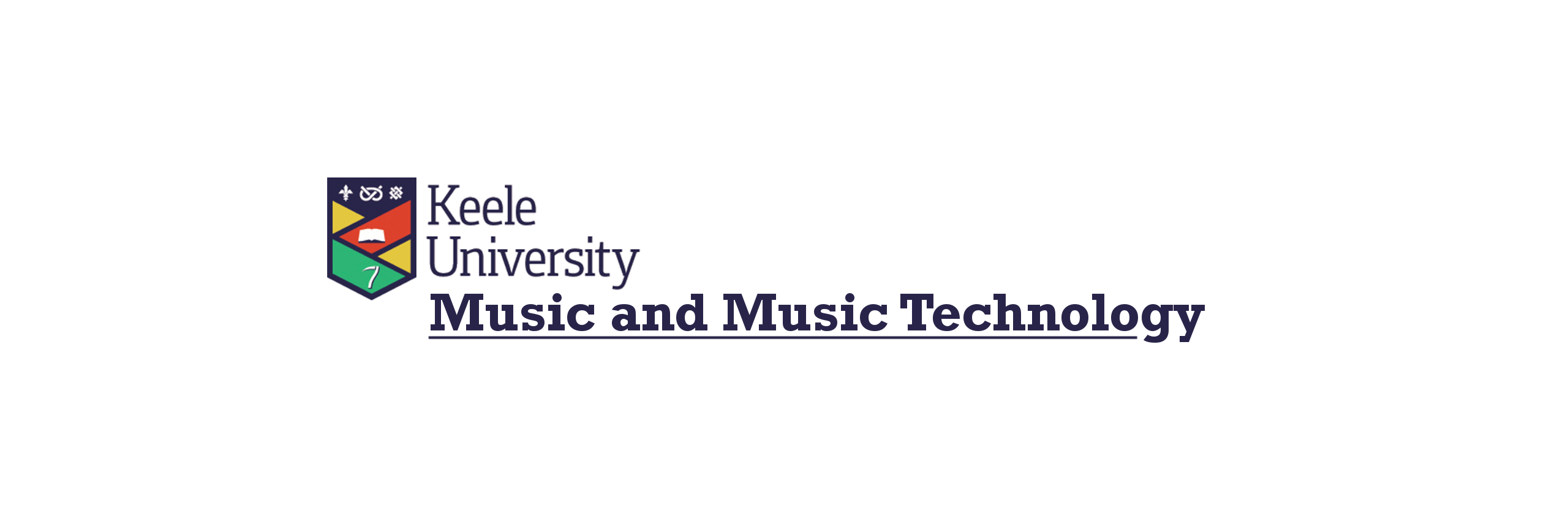 Keele Music Production and Sound Design banner