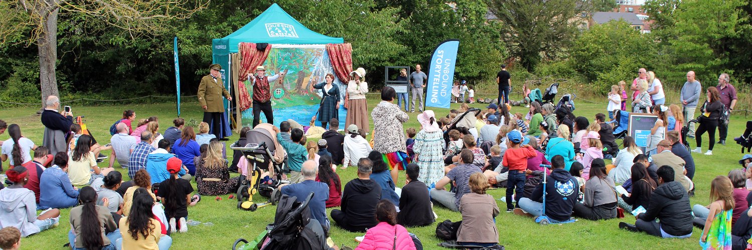 Unbound Theatre's banner