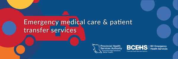 BC Emergency Health Services Profile Banner