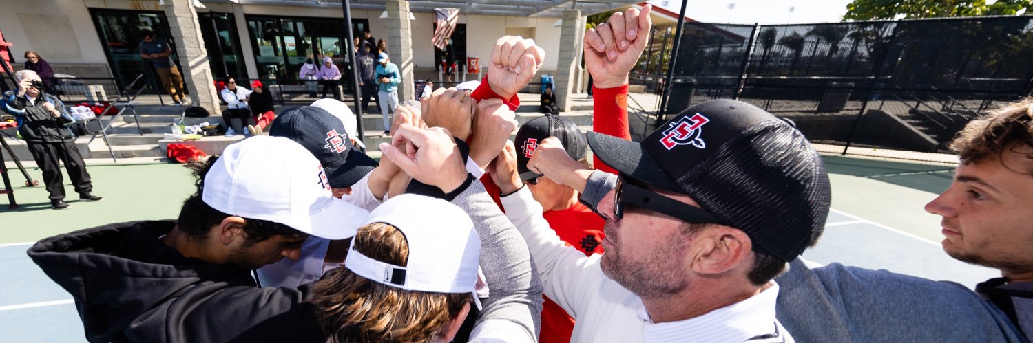San Diego State Men's Tennis's banner