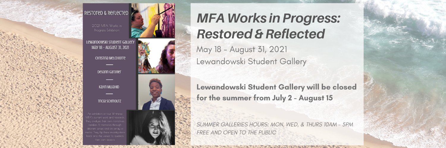 Winthrop University Galleries banner