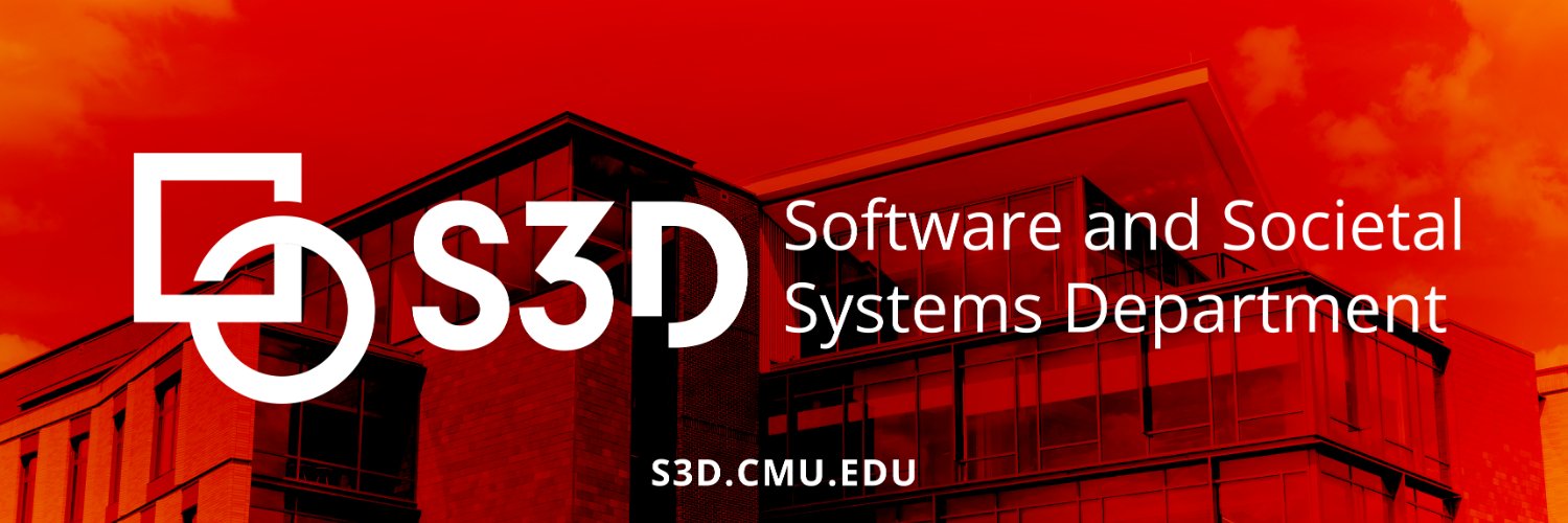 CMU Software and Societal Systems Department banner