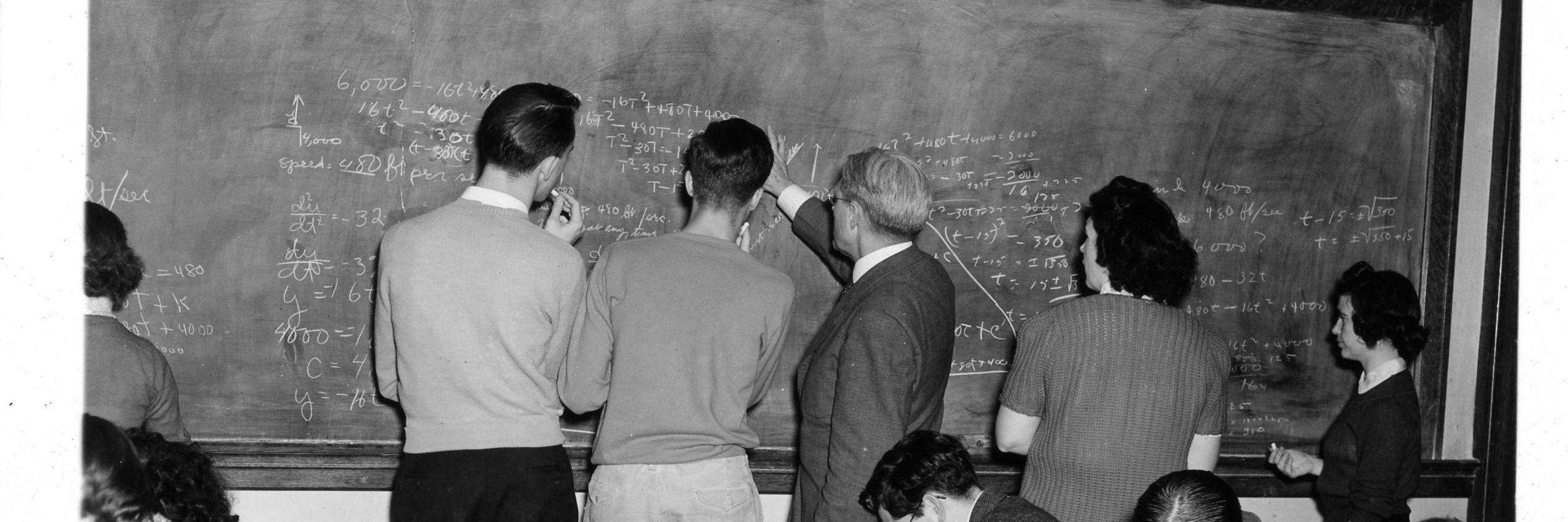 Reed Math Department banner