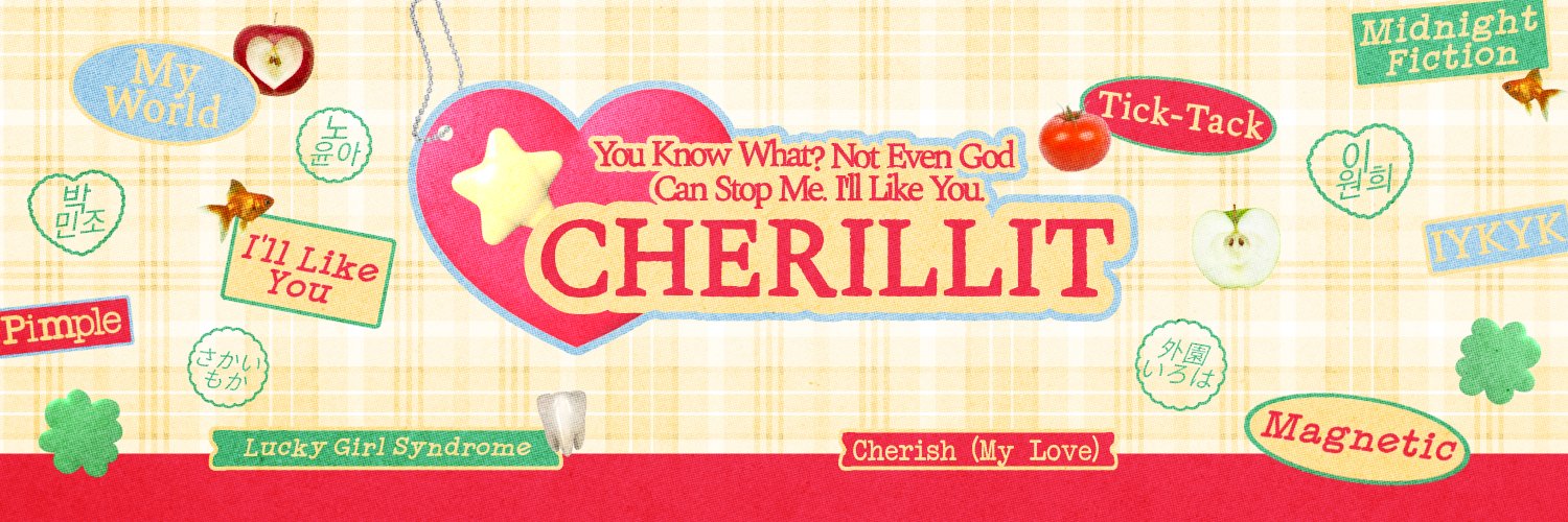 ‎🍒₊ 우리는 𝘊𝘩𝘦𝘳𝘪𝘭𝘭𝘪𝘵.zip 입니다 𖢷 ֗ ִ banner