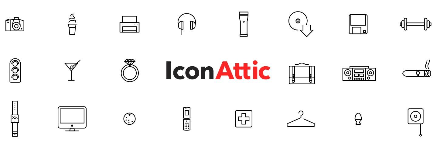 IconAttic's profile banner image