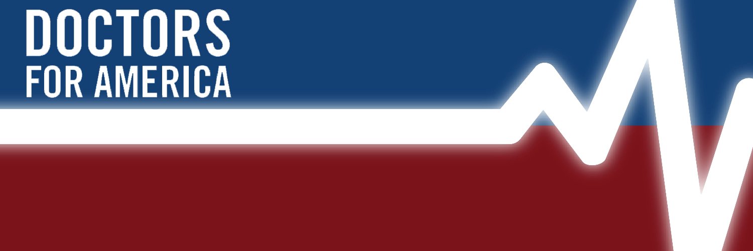 Doctors for America's banner