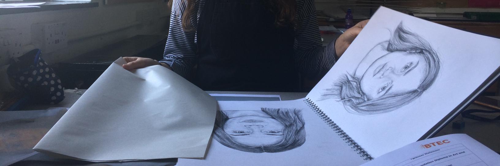 Wilberforce College Art and Design banner