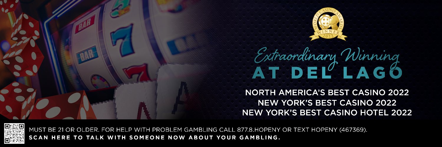 del Lago Resort & Casino banner