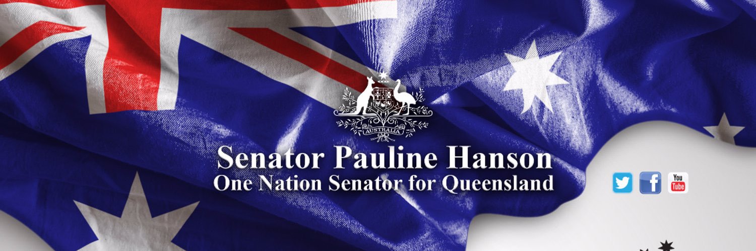 Pauline Hanson 🇦🇺 banner