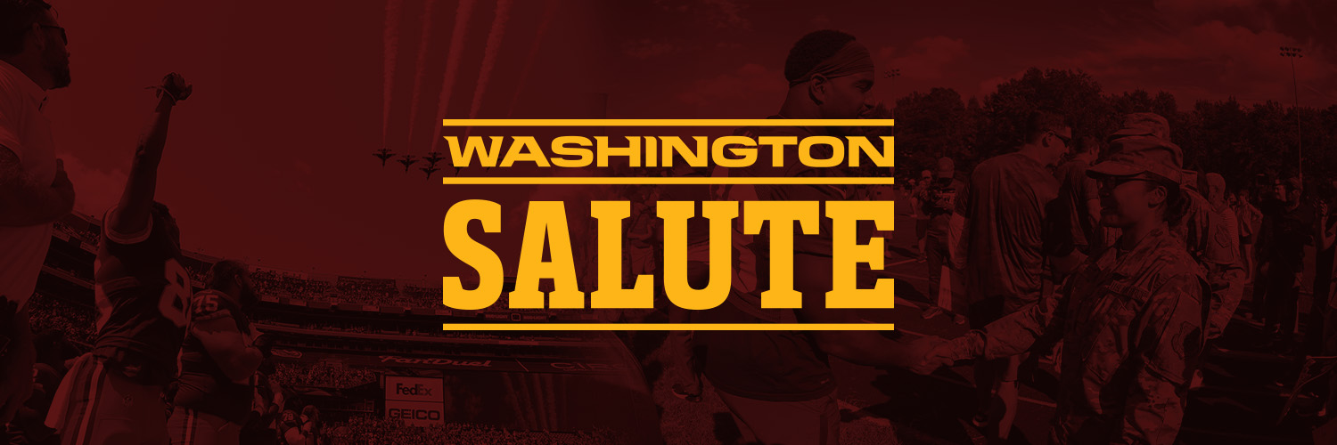 Washington Salute banner