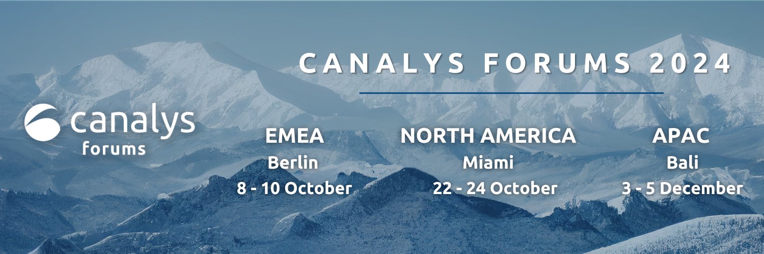 Canalys Forums banner
