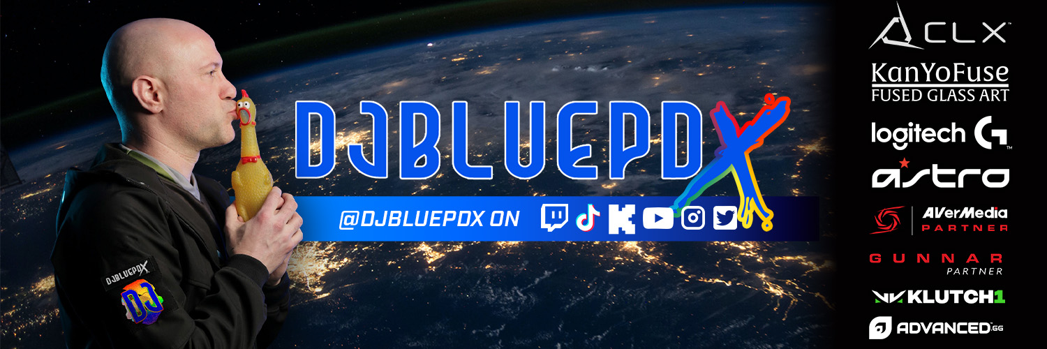 DJBluePDX banner
