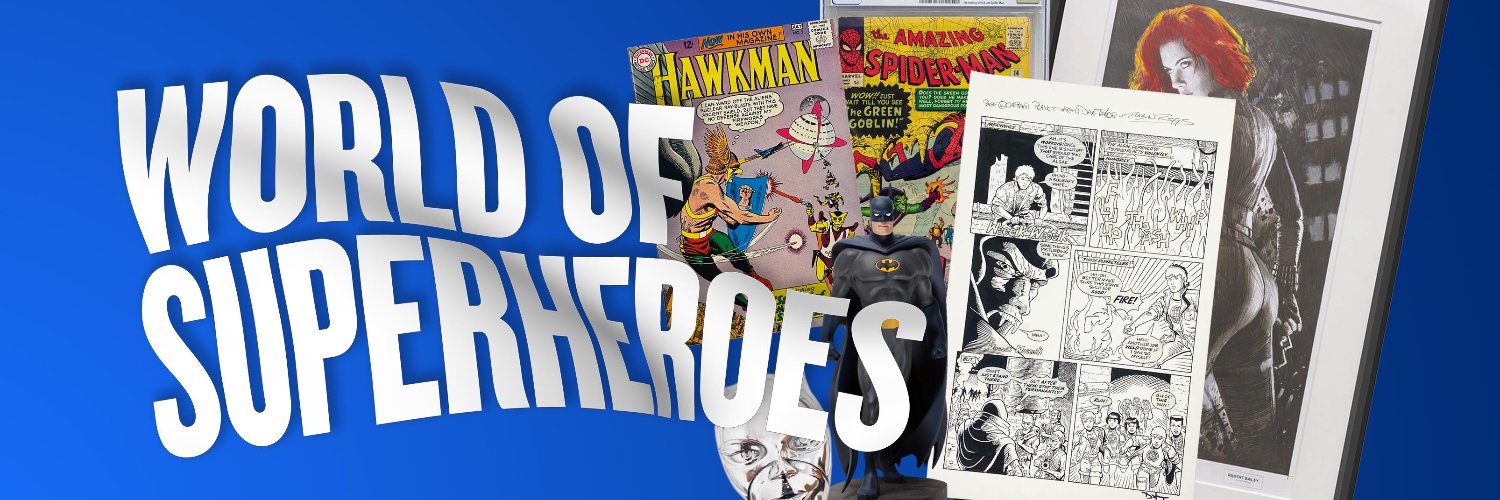 World of Superheroes banner