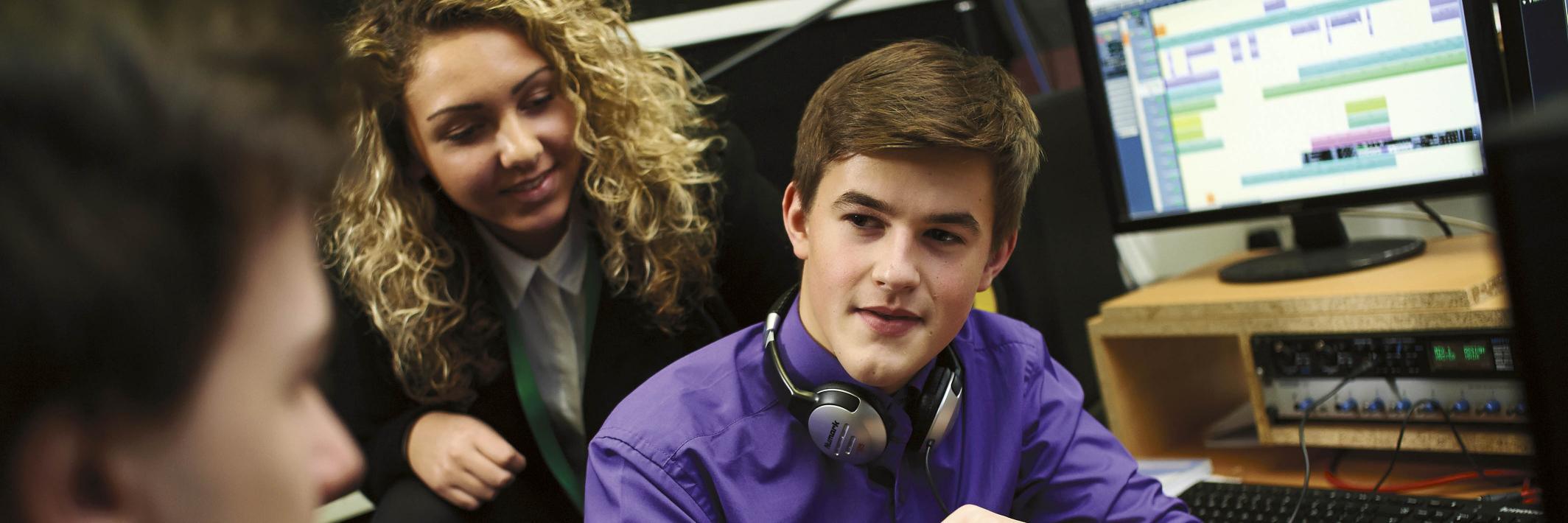 Music @WhitbyHigh banner