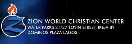 ZION WORLD MINISTRY LAGOS banner