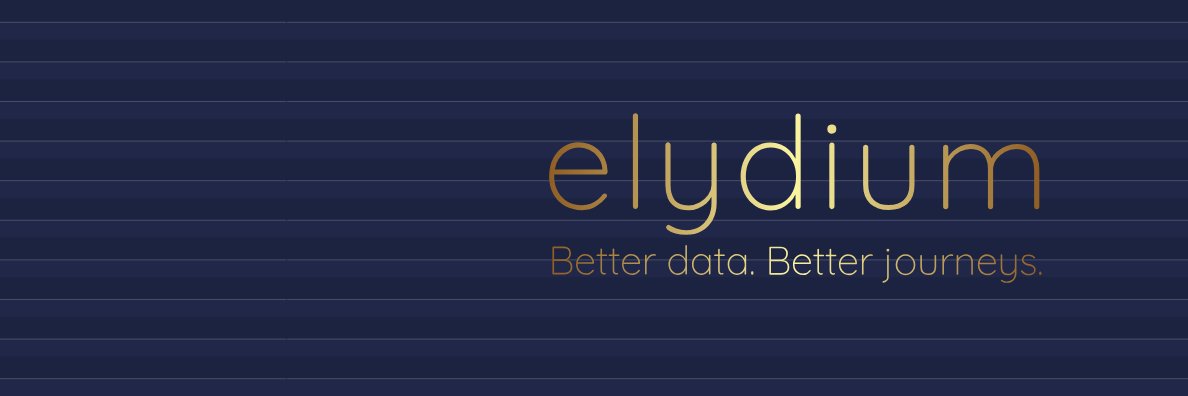 e l y d i u m | Better Data. Better Journeys. banner