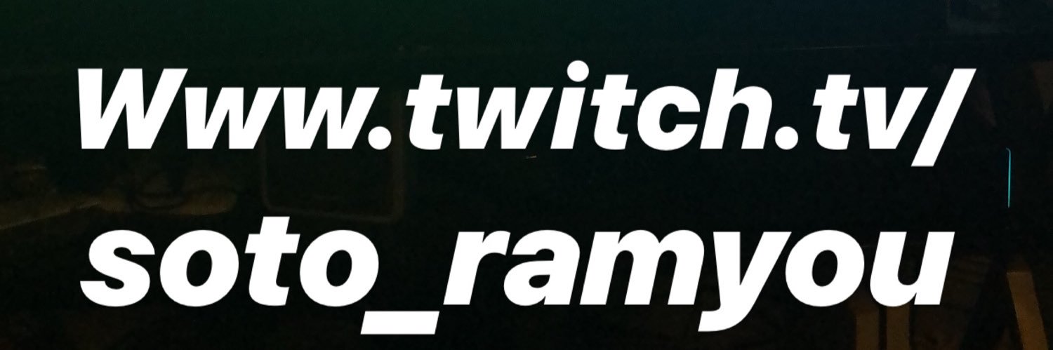Soto_RAMYOU's profile banner image