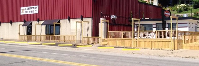 Contrary Brewing banner