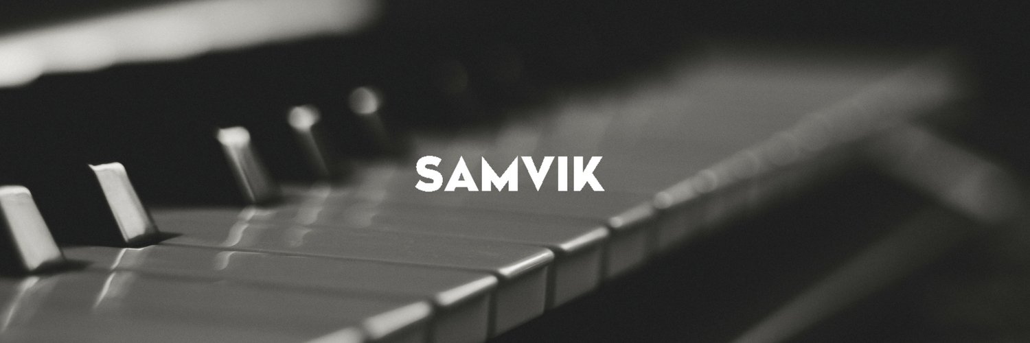 samvikmusic's profile banner image