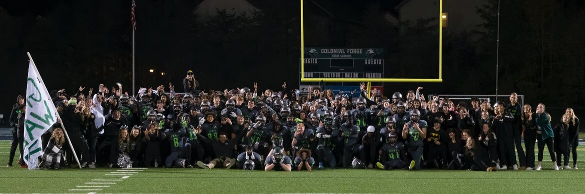 Colonial Forge Football banner