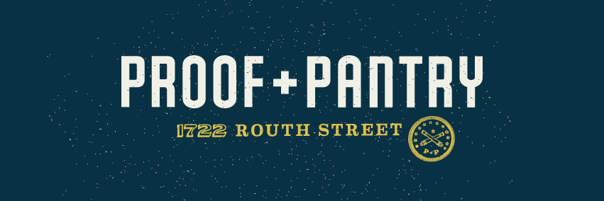 Proof and Pantry banner