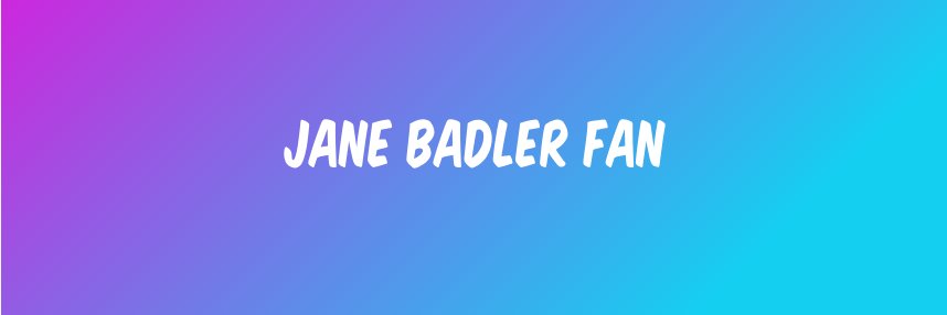 FBadler's profile banner image