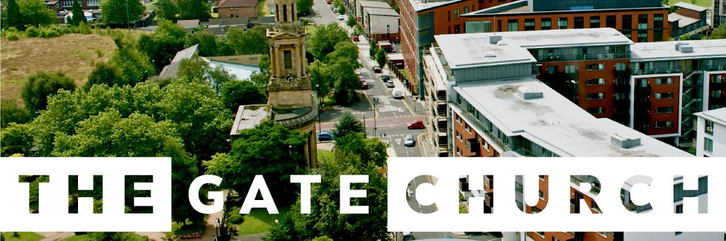 The Gate Church banner