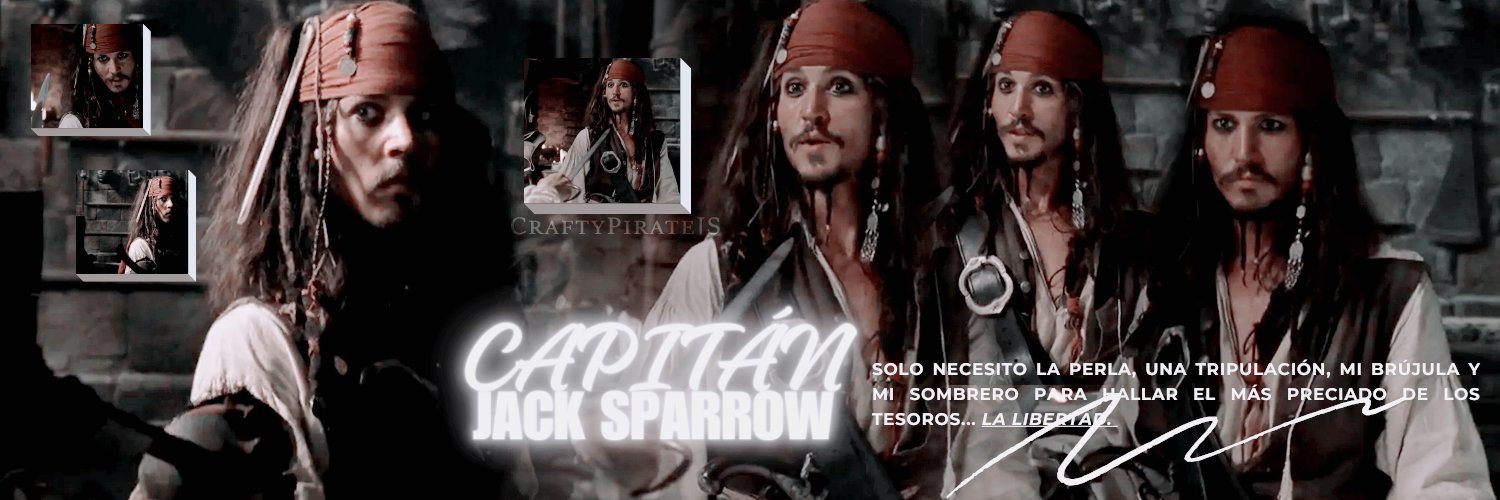 Capitán Jαck Spαrrow. banner