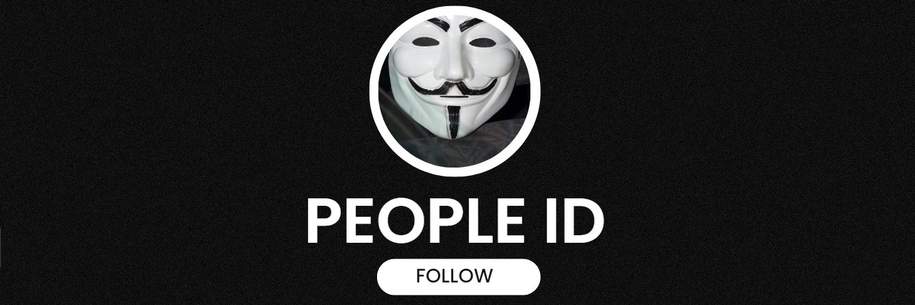 PeopleID_X's profile banner image