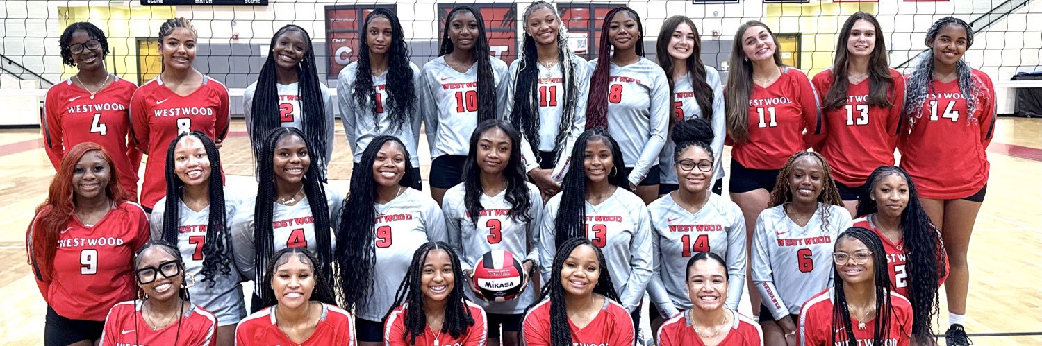 Westwood Volleyball banner