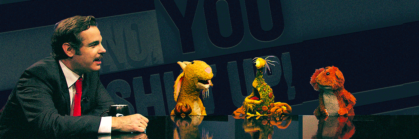 No, You Shut Up! banner