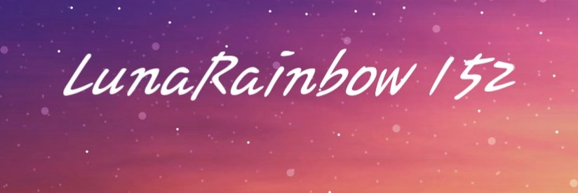Lunarainbow152's profile banner image