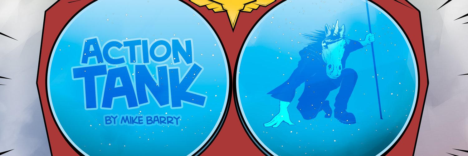Mike Barry ⚡ makes comics banner