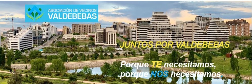 Asoc. Vecinos Valdebebas banner