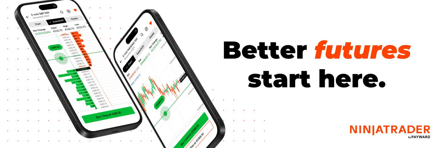 NinjaTrader's profile banner image