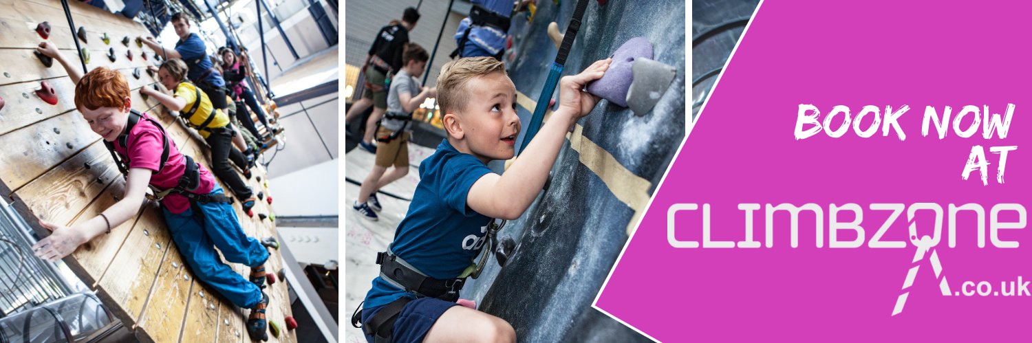 Climbzone Braehead banner